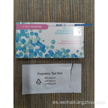 Productos de buena calidad Kits de prueba de embarazo HCG con precio razonable